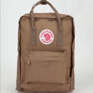 Fjallraven kanken sand color back pack classic